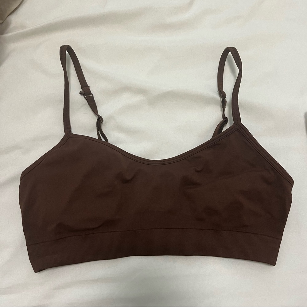 Brown Athleta Bra